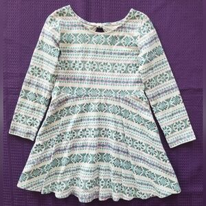 The Children's Place Blue and White Patterned Dress